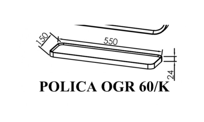 Polica | Kolpa San - OGR 60/K-thumbnail